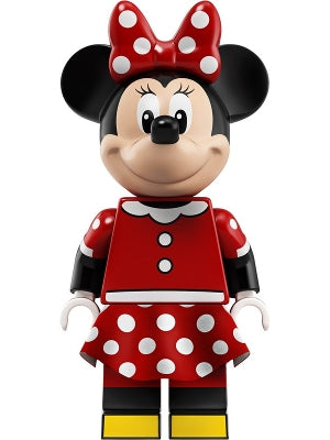 Preowned LEGO® Minifigure – Disney dis043 Minnie Mouse Red Polka Dot Skirt