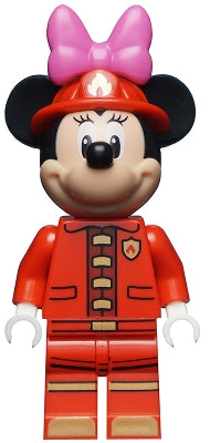 Preowned LEGO® Minifigure – Disney dis051 Minnie Mouse Fire Fighter