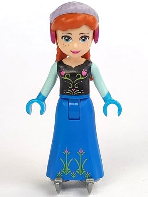 Preowned LEGO® Minifigure – Disney dp036 Anna Ice Skates No Cape
