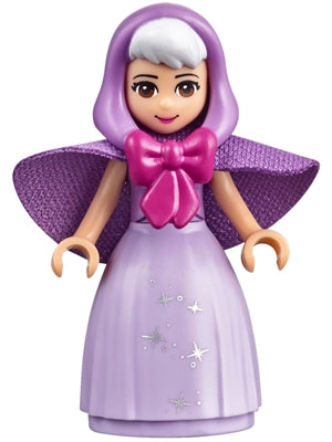 Preowned LEGO® Minifigure – Disney dp040 Fairy Godmother Black Eyebrows
