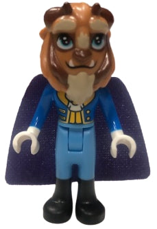 Preowned LEGO® Minifigure – Disney dp097 Beast/Prince Adam Large Eyes