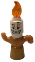 Preowned LEGO® Minifigure – Disney dp099 Lumi?re {Lumiere} Candle Flame