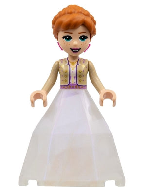 Preowned LEGO® Minifigure – Disney dp147 Anna Diamond Dress Container Bottom