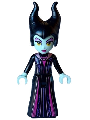Preowned LEGO® Minifigure – Disney dp177 Maleficent Mini Doll Medium Lavender Eye Shadow Ma