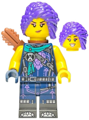 Preowned LEGO® Minifigure – DREAMZzz drm015 Zoey Reddish Brown Arrow Quiver