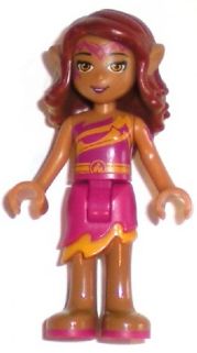 Preowned LEGO® Minifigure – Elves elf003 Azari Firedancer Magenta