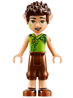 Preowned LEGO® Minifigure – Elves elf018 Farran Leafshade Reddish Brown Trousers