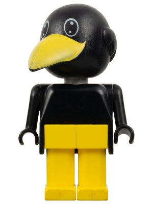 Preowned LEGO® Minifigure – Fabuland fab4e Fabuland Bird Charlie/Joe Crow Black Head