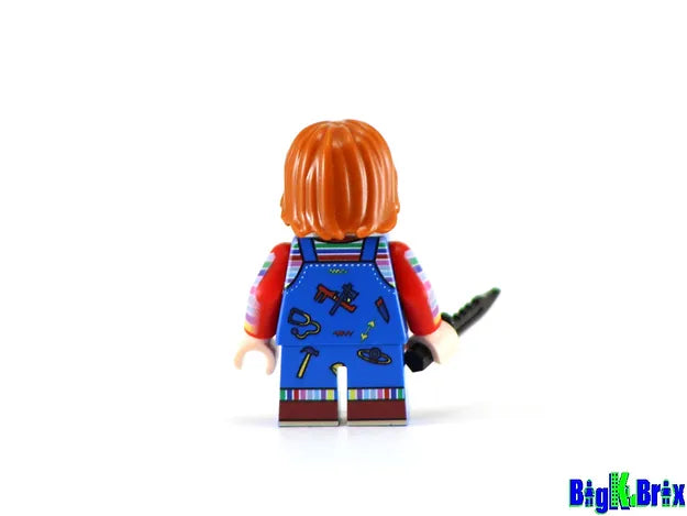 CHUCKY Custom Printed on LEGO® Minifigure HORROR