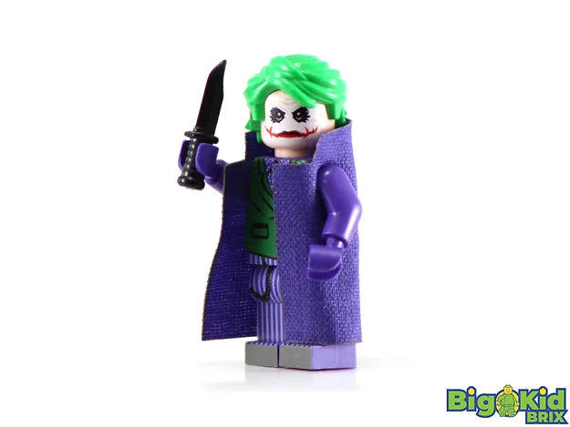 JOKER Dark Knight DC Custom Printed on LEGO® Minifigure