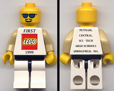 LEGO® Minifigure FIRST LEGO® League fst001 FLL 1999 Pattern