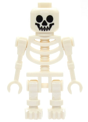 LEGO® Minifigure Exo-Force gen019 Skeleton Fantasy Era Torso w/Standard Skull Me