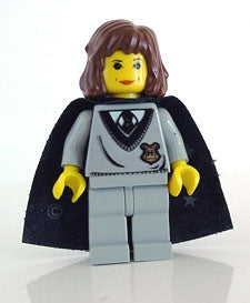 Preowned LEGO® Minifigure – Harry Potter hp003 Hermione Granger Hogwarts Torso Light Gray L