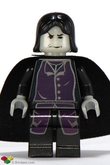 Preowned LEGO® Minifigure – Harry Potter hp012 Professor Severus Snape Glow in the Dark Hea