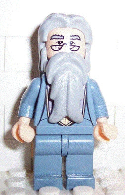 Preowned LEGO® Minifigure – Harry Potter hp072 Albus Dumbledore Sand Blue Outfit