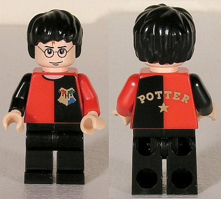 Preowned LEGO® Minifigure – Harry Potter hp074 Harry Potter Tournament Uniform Paneled Shir