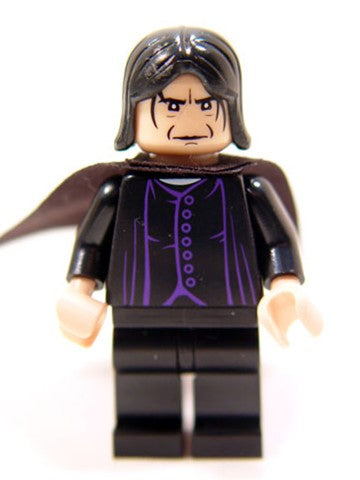 Preowned LEGO® Minifigure – Harry Potter hp082 Professor Severus Snape Light Nougat Head