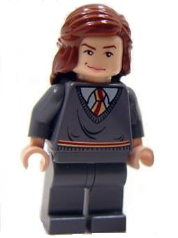Preowned LEGO® Minifigure – Harry Potter hp083 Hermione Granger Gryffindor Stripe Torso Red