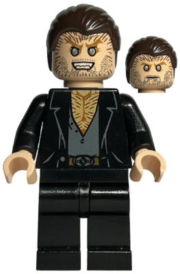 LEGO® Minifigure Harry Potter hp091 Fenrir Greyback Dark Brown Hair