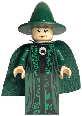 Preowned LEGO® Minifigure – Harry Potter hp093 Professor Minerva McGonagall Dark Green Robe