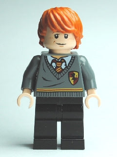 Preowned LEGO® Minifigure – Harry Potter hp112 Ron Weasley Gryffindor Stripe and Shield Tor