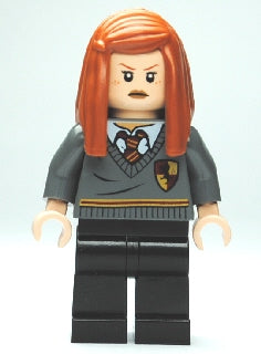 Preowned LEGO® Minifigure – Harry Potter hp114 Ginny Weasley Gryffindor Stripe and Shield T