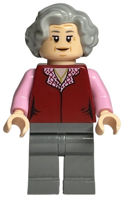 LEGO® Minifigure Harry Potter hp158 Trolley Witch Dark Bluish Gray Legs