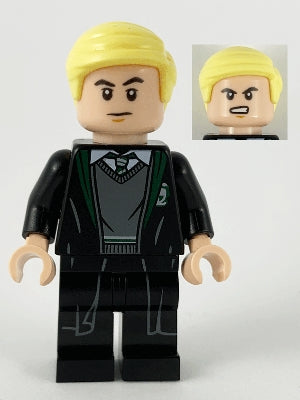 Preowned LEGO® Minifigure – Harry Potter hp229 Draco Malfoy Slytherin Sweater and Black Rob