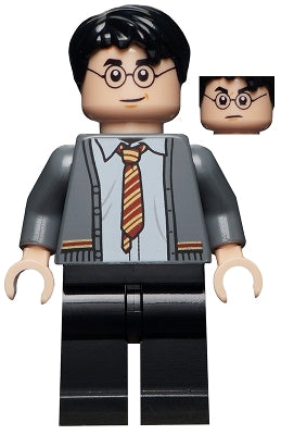 Preowned LEGO® Minifigure – Harry Potter hp238 Harry Potter Gryffindor Cardigan Sweater Shi