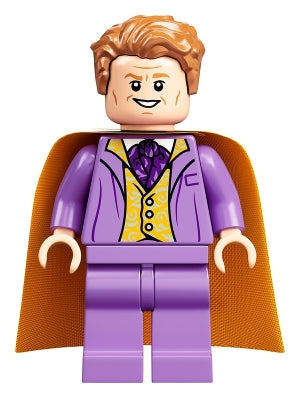 Preowned LEGO® Minifigure – Harry Potter hp243 Gilderoy Lockhart Medium Lavender Torso and