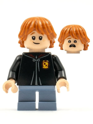 Preowned LEGO® Minifigure – Harry Potter hp248 Ron Weasley Black Torso Gryffindor Robe
