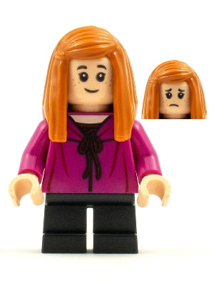 Preowned LEGO® Minifigure – Harry Potter hp249 Ginny Weasley Magenta Shirt