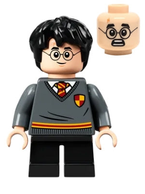 Preowned LEGO® Minifigure – Harry Potter hp265 Harry Potter Gryffindor Sweater w/Crest Blac
