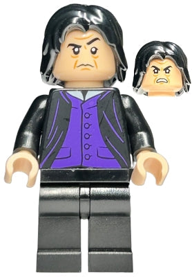 Preowned LEGO® Minifigure – Harry Potter hp266 Professor Severus Snape Dark Purple Vest