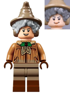 Preowned LEGO® Minifigure – Harry Potter hp270 Professor Pomona Sprout Dirty Cloak Dark Tan