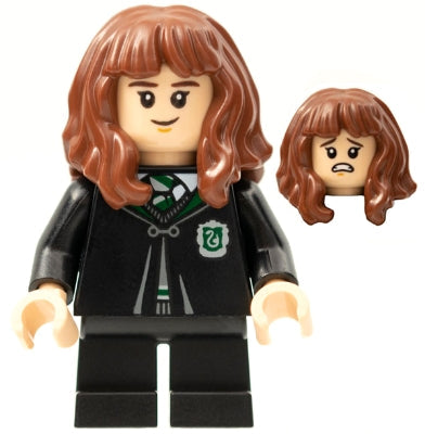 Preowned LEGO® Minifigure – Harry Potter hp286 Hermione Granger Slytherin Robe