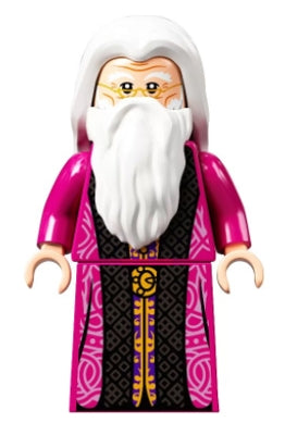 Preowned LEGO® Minifigure – Harry Potter hp303 Albus Dumbledore Magenta Robe