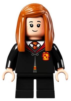 Preowned LEGO® Minifigure – Harry Potter hp305 Ginny Weasley Gryffindor Robe Clasped Black